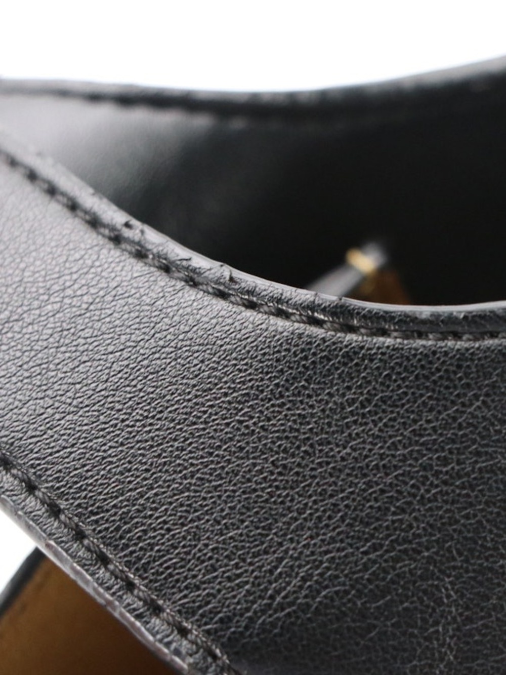 Stella McCartney Black Perforated Vegan Leather Two-Way Tote Bag with Pouch - Picture 8 of 11